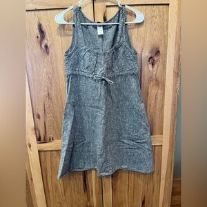 Patagonia Womens Hemp Organic Cotton Grey MIDI Dress 2